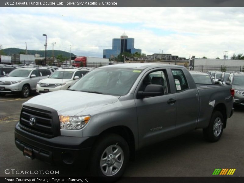 Silver Sky Metallic / Graphite 2012 Toyota Tundra Double Cab