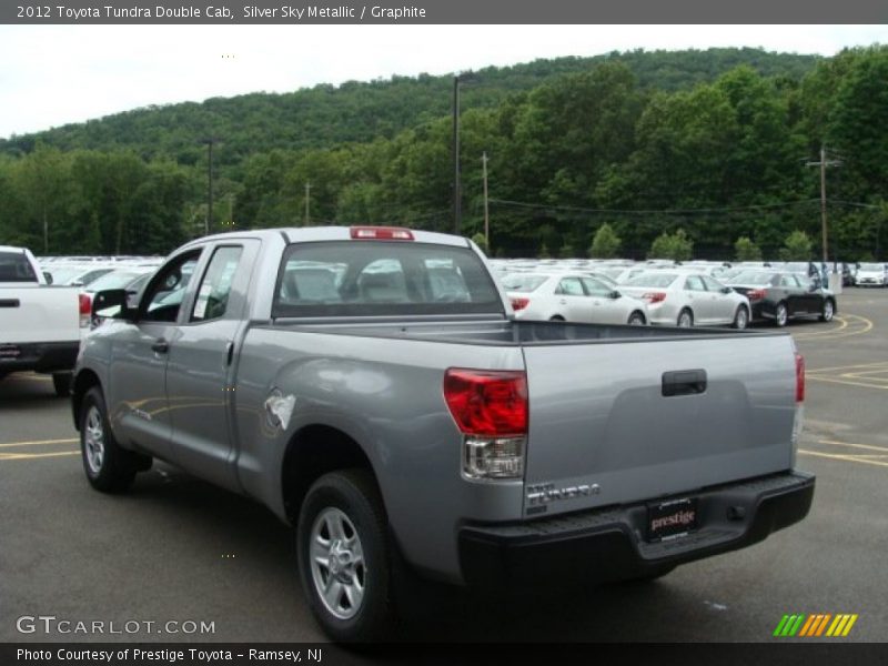 Silver Sky Metallic / Graphite 2012 Toyota Tundra Double Cab