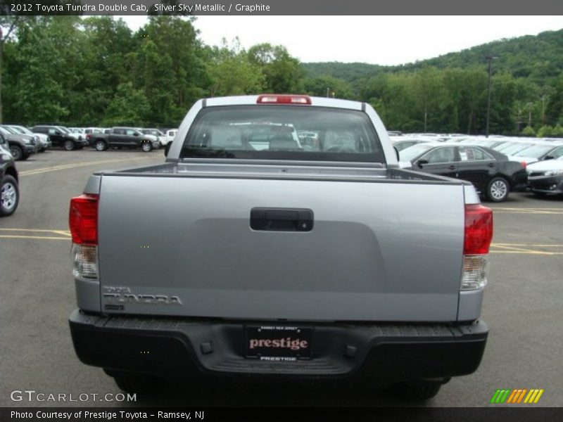 Silver Sky Metallic / Graphite 2012 Toyota Tundra Double Cab