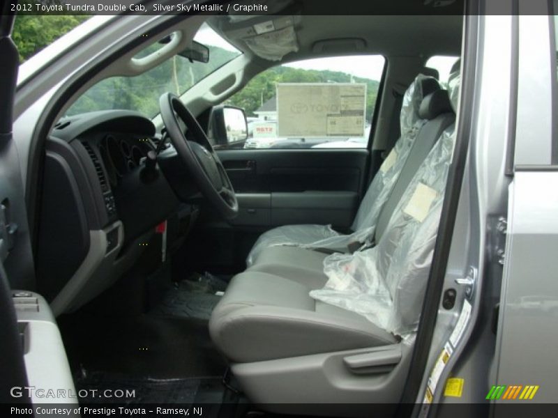 Silver Sky Metallic / Graphite 2012 Toyota Tundra Double Cab