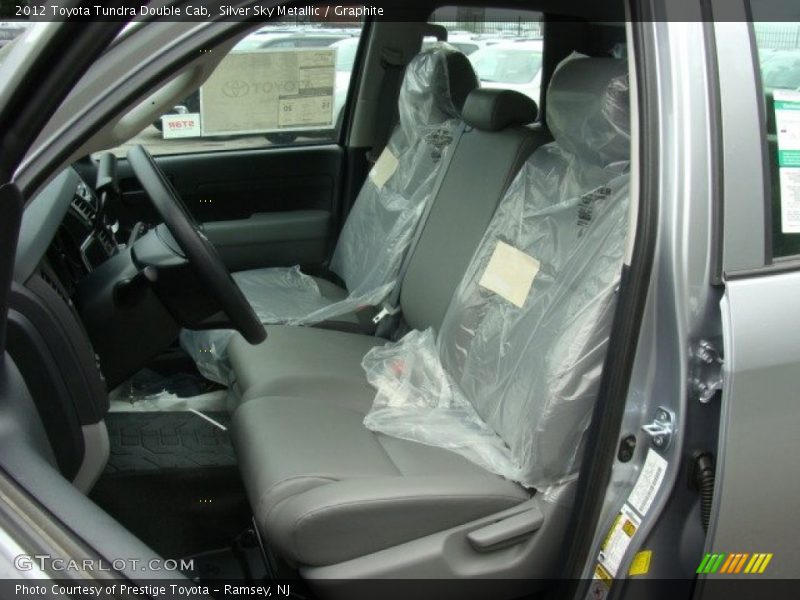 Silver Sky Metallic / Graphite 2012 Toyota Tundra Double Cab
