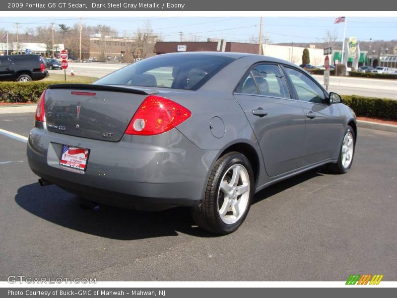 Dark Steel Gray Metallic / Ebony 2009 Pontiac G6 GT Sedan