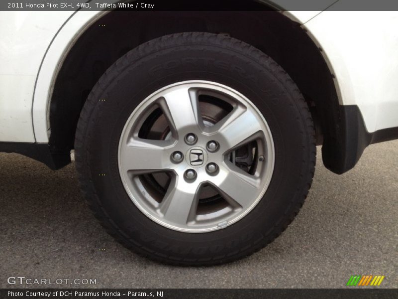 Taffeta White / Gray 2011 Honda Pilot EX-L 4WD