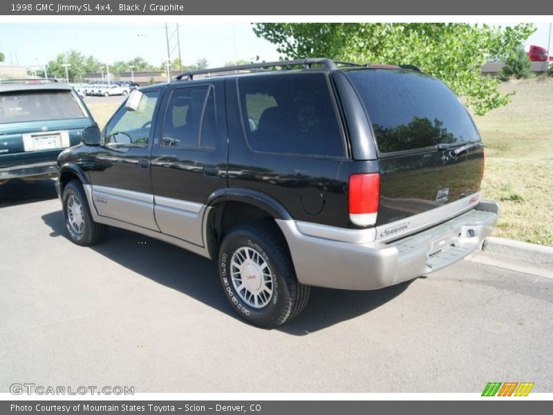 Black / Graphite 1998 GMC Jimmy SL 4x4
