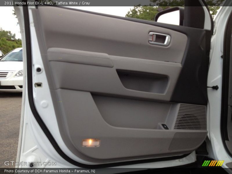 Taffeta White / Gray 2011 Honda Pilot EX-L 4WD