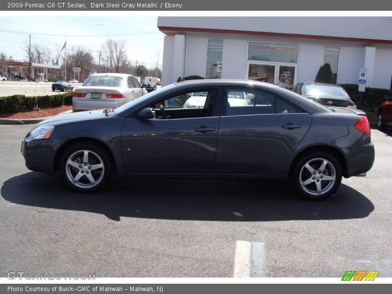 Dark Steel Gray Metallic / Ebony 2009 Pontiac G6 GT Sedan