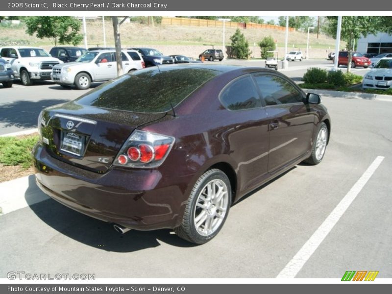 Black Cherry Pearl / Dark Charcoal Gray 2008 Scion tC