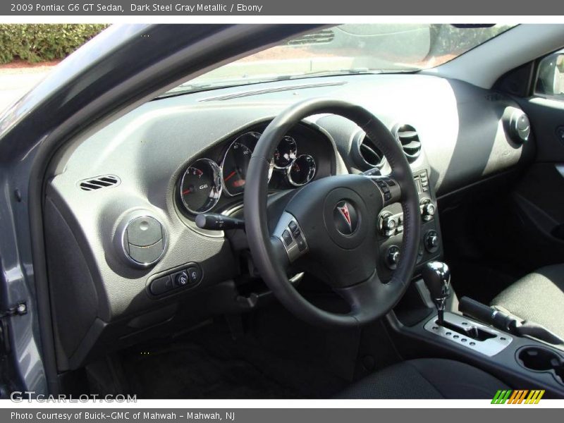 Dark Steel Gray Metallic / Ebony 2009 Pontiac G6 GT Sedan