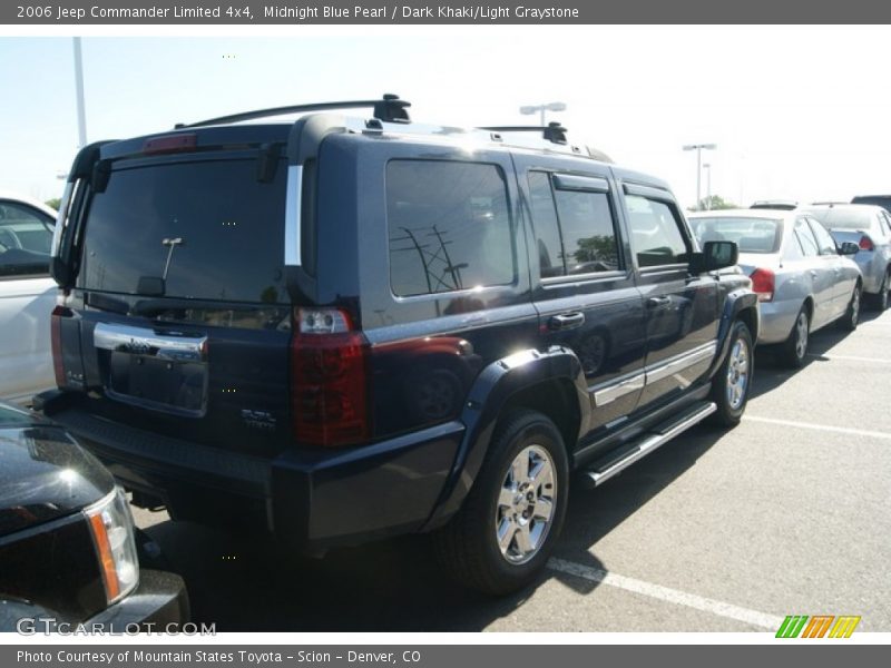 Midnight Blue Pearl / Dark Khaki/Light Graystone 2006 Jeep Commander Limited 4x4