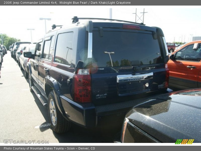 Midnight Blue Pearl / Dark Khaki/Light Graystone 2006 Jeep Commander Limited 4x4