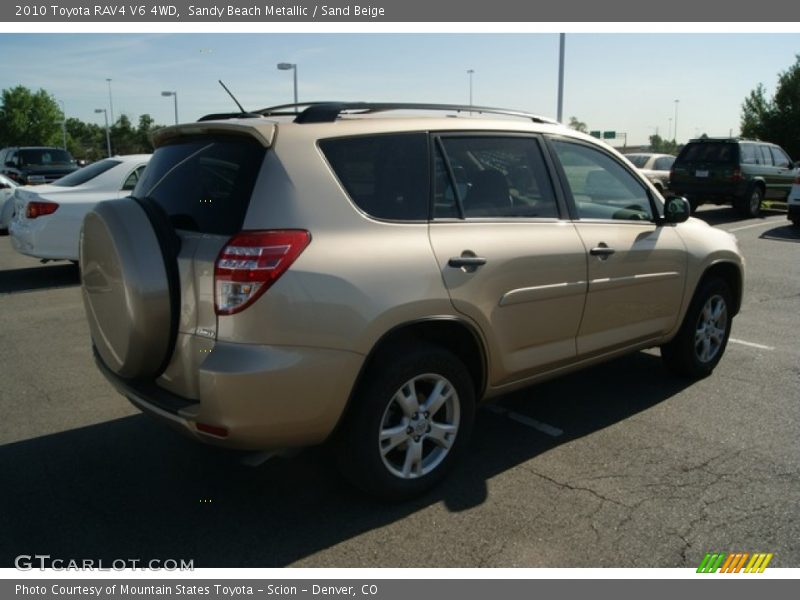 Sandy Beach Metallic / Sand Beige 2010 Toyota RAV4 V6 4WD