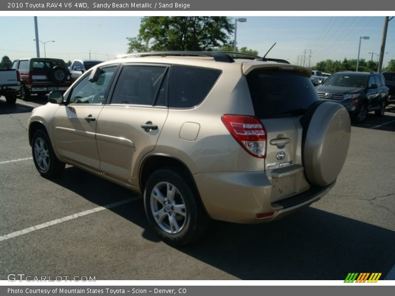 Sandy Beach Metallic / Sand Beige 2010 Toyota RAV4 V6 4WD