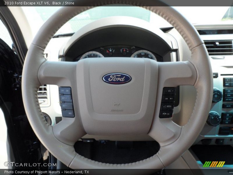 Black / Stone 2010 Ford Escape XLT V6
