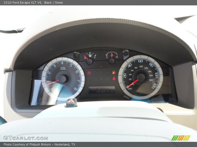 Black / Stone 2010 Ford Escape XLT V6
