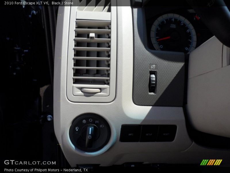 Black / Stone 2010 Ford Escape XLT V6