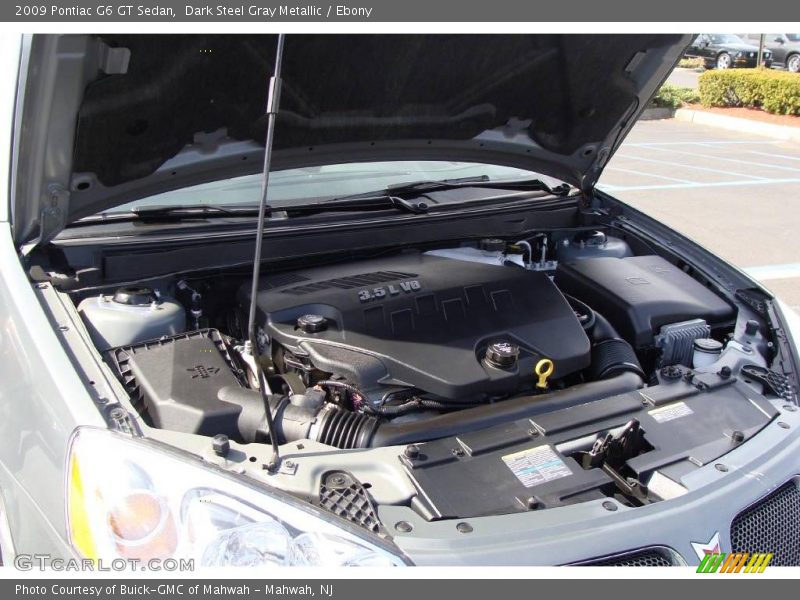 Dark Steel Gray Metallic / Ebony 2009 Pontiac G6 GT Sedan