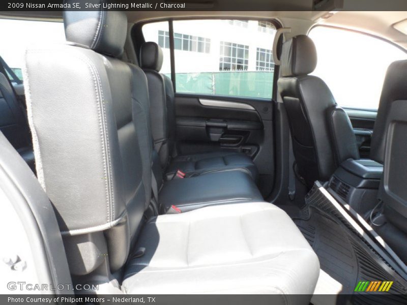 Silver Lightning Metallic / Charcoal 2009 Nissan Armada SE