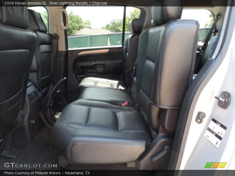 Silver Lightning Metallic / Charcoal 2009 Nissan Armada SE