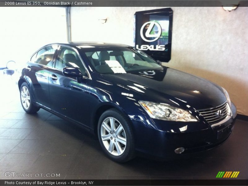 Obsidian Black / Cashmere 2008 Lexus ES 350