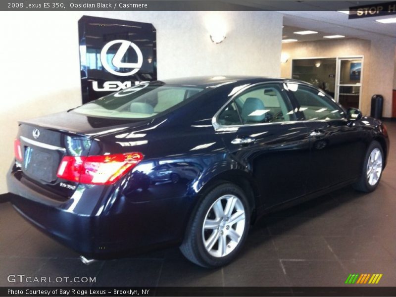 Obsidian Black / Cashmere 2008 Lexus ES 350