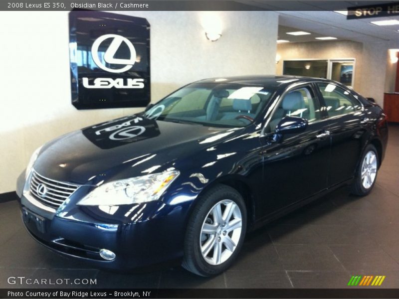 Obsidian Black / Cashmere 2008 Lexus ES 350