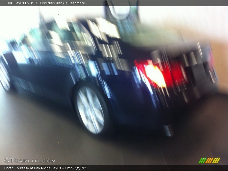 Obsidian Black / Cashmere 2008 Lexus ES 350