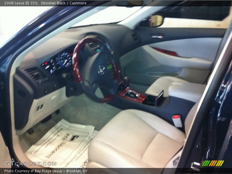 Obsidian Black / Cashmere 2008 Lexus ES 350