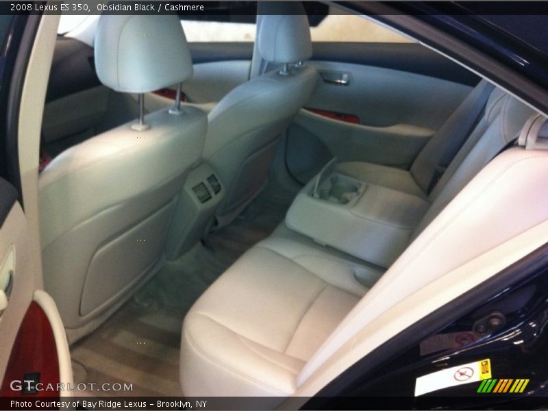 Obsidian Black / Cashmere 2008 Lexus ES 350
