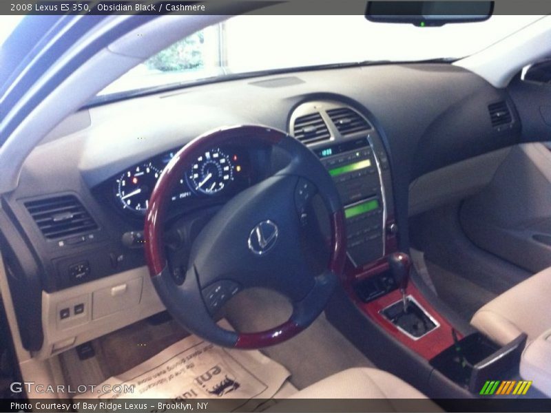 Obsidian Black / Cashmere 2008 Lexus ES 350