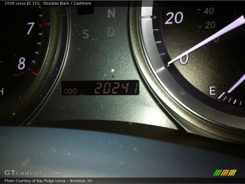 Obsidian Black / Cashmere 2008 Lexus ES 350