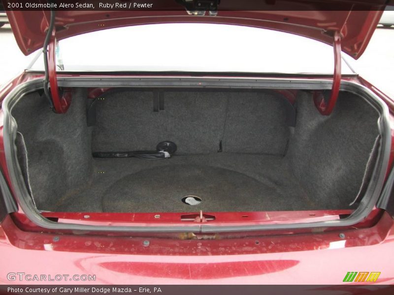 Ruby Red / Pewter 2001 Oldsmobile Alero Sedan