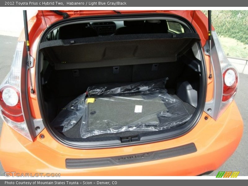  2012 Prius c Hybrid Two Trunk