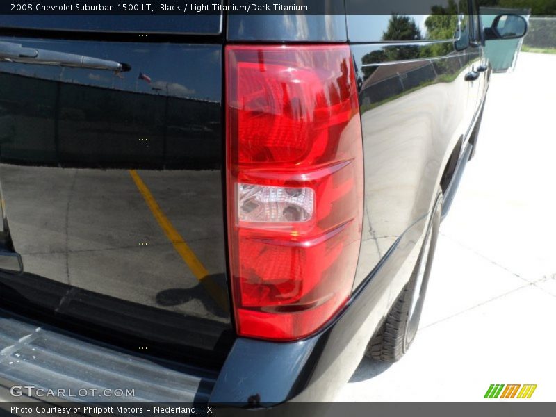 Black / Light Titanium/Dark Titanium 2008 Chevrolet Suburban 1500 LT