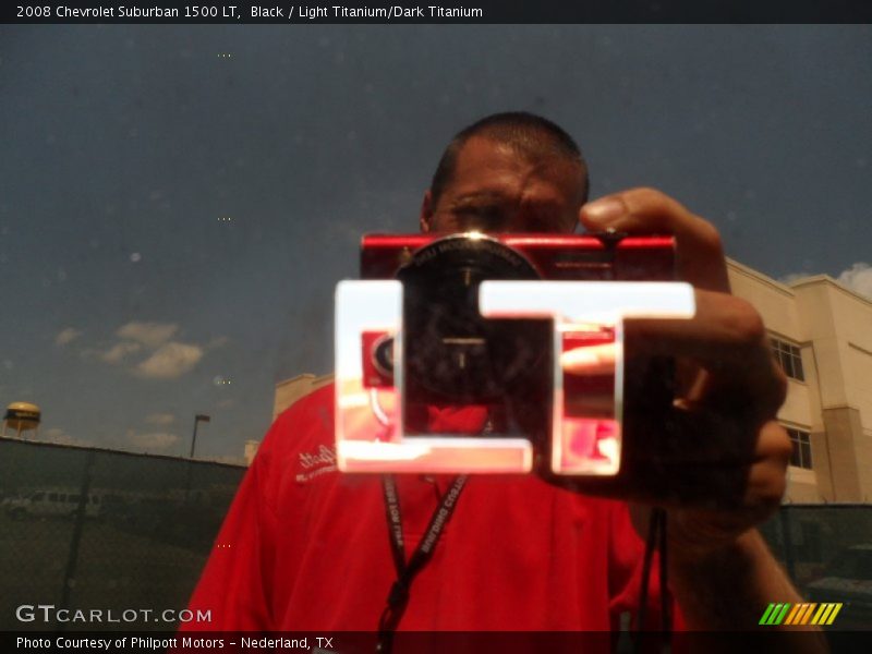 Black / Light Titanium/Dark Titanium 2008 Chevrolet Suburban 1500 LT