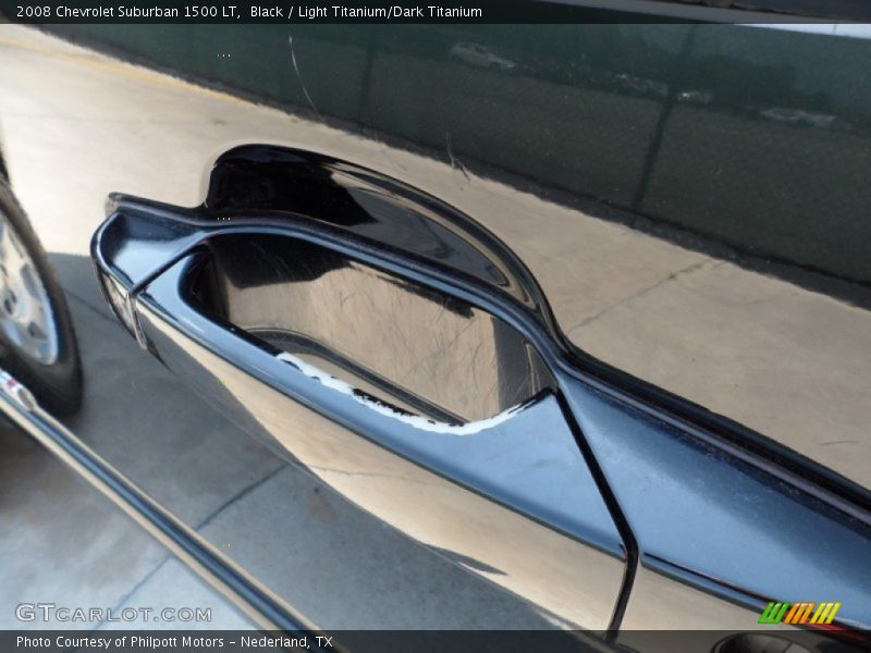 Black / Light Titanium/Dark Titanium 2008 Chevrolet Suburban 1500 LT