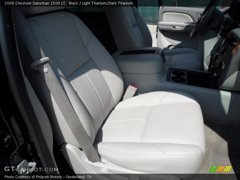Black / Light Titanium/Dark Titanium 2008 Chevrolet Suburban 1500 LT