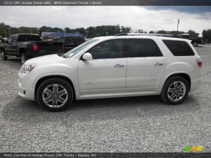  2012 Acadia Denali AWD White Diamond Tricoat