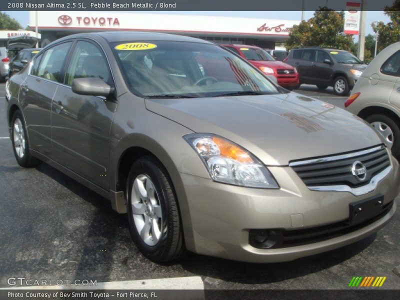 Pebble Beach Metallic / Blond 2008 Nissan Altima 2.5 SL