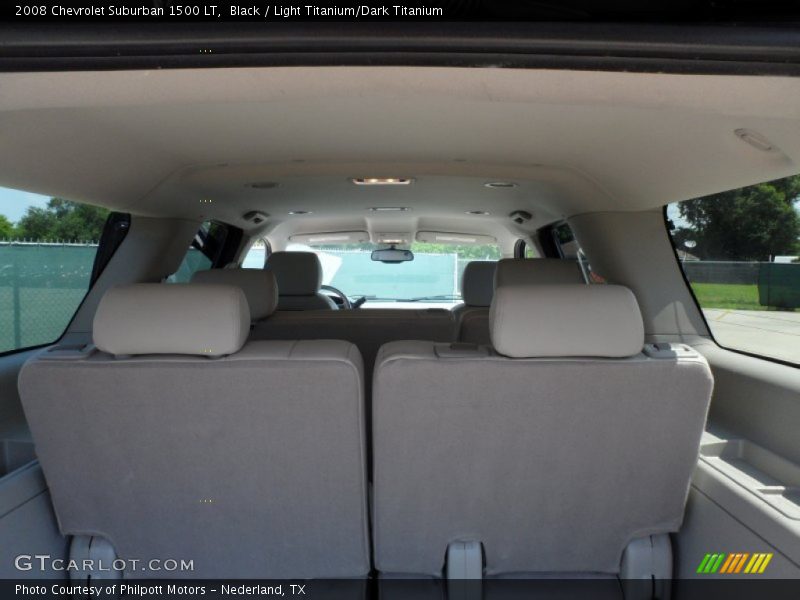 Black / Light Titanium/Dark Titanium 2008 Chevrolet Suburban 1500 LT