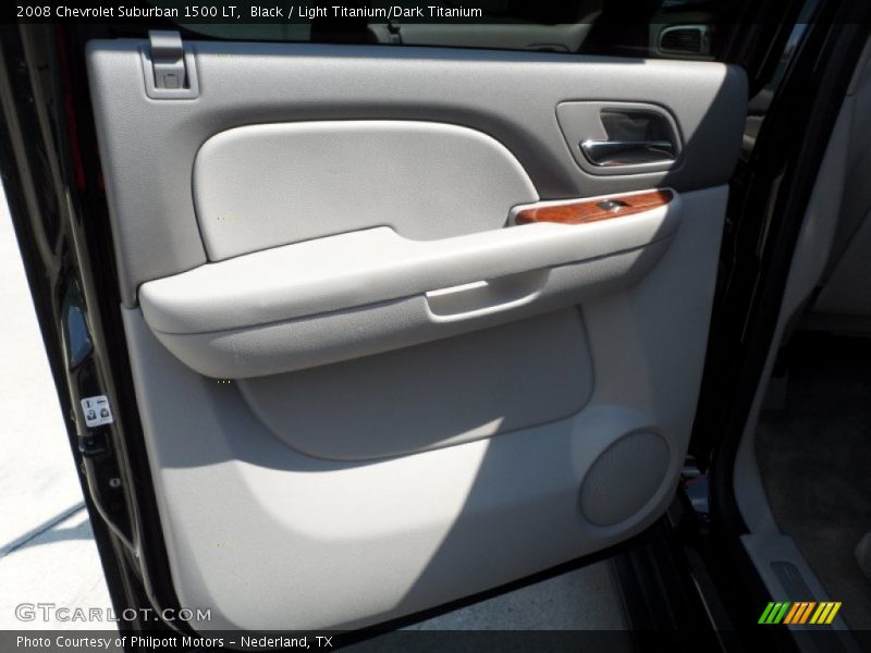 Black / Light Titanium/Dark Titanium 2008 Chevrolet Suburban 1500 LT