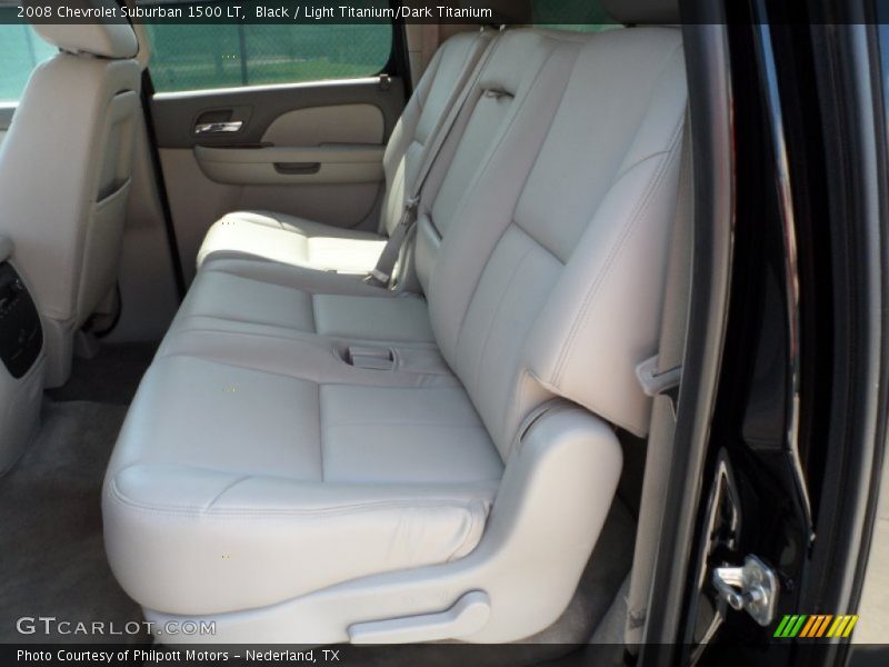 Black / Light Titanium/Dark Titanium 2008 Chevrolet Suburban 1500 LT