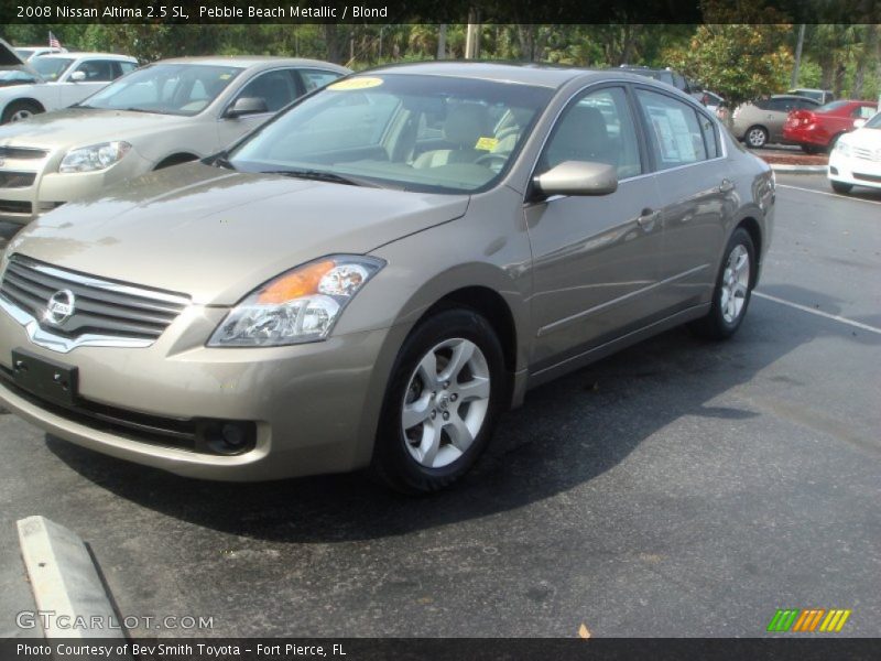 Pebble Beach Metallic / Blond 2008 Nissan Altima 2.5 SL