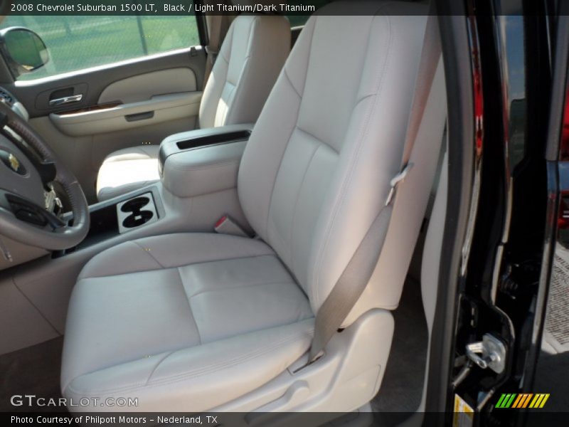 Black / Light Titanium/Dark Titanium 2008 Chevrolet Suburban 1500 LT