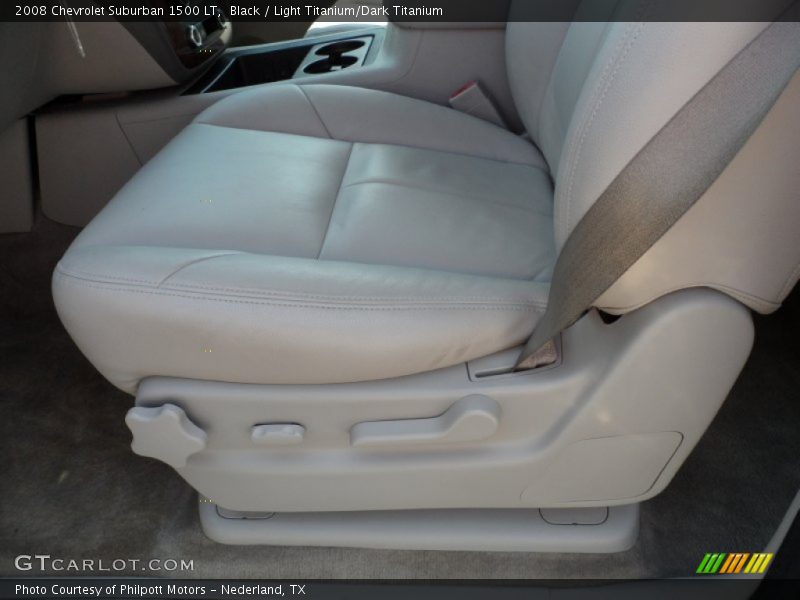 Black / Light Titanium/Dark Titanium 2008 Chevrolet Suburban 1500 LT