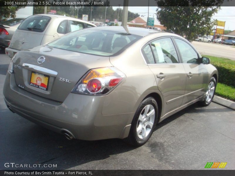 Pebble Beach Metallic / Blond 2008 Nissan Altima 2.5 SL