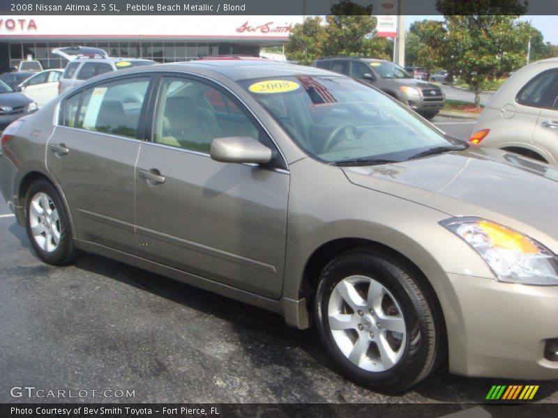 Pebble Beach Metallic / Blond 2008 Nissan Altima 2.5 SL