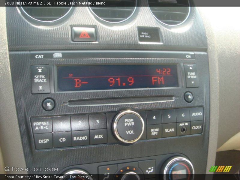 Pebble Beach Metallic / Blond 2008 Nissan Altima 2.5 SL