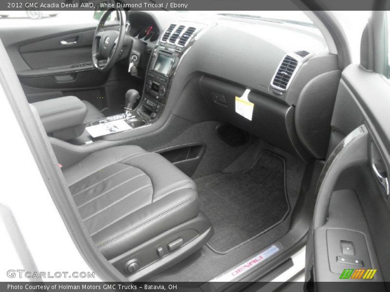  2012 Acadia Denali AWD Ebony Interior
