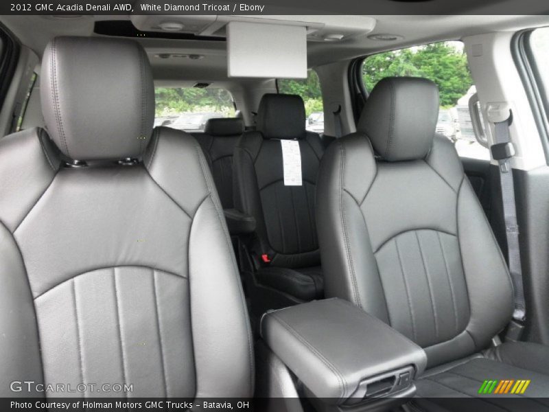  2012 Acadia Denali AWD Ebony Interior