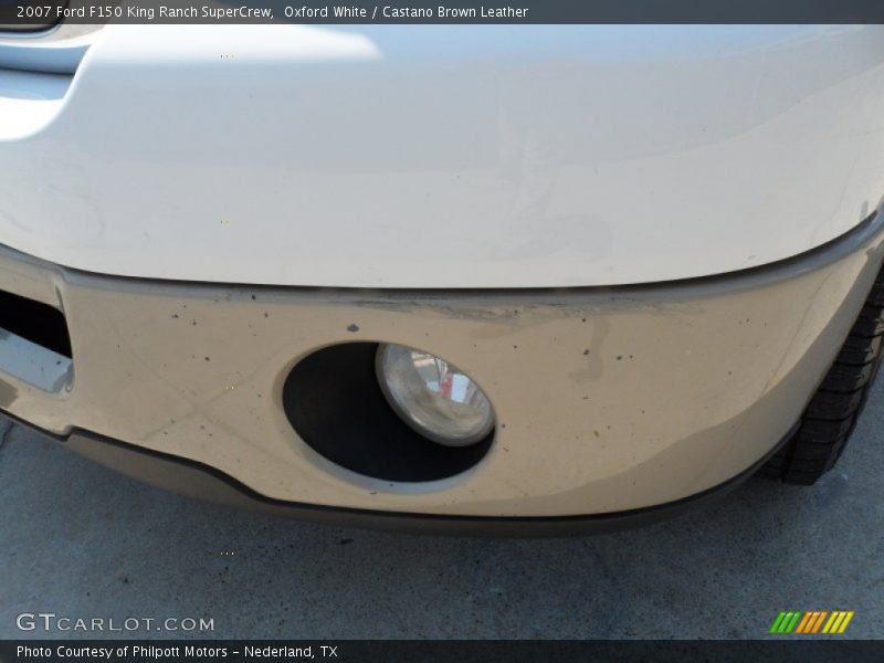 Oxford White / Castano Brown Leather 2007 Ford F150 King Ranch SuperCrew